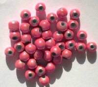 40 6mm Round Pink Miracle Beads